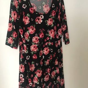 Derek Heart 2x Floral Dress